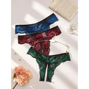 Rabbit Bite Women's Lace Panty Soft Comfy Breathable Knicker for Daily Wear Underwear for All Seasons sneaky lingerie lingerie set