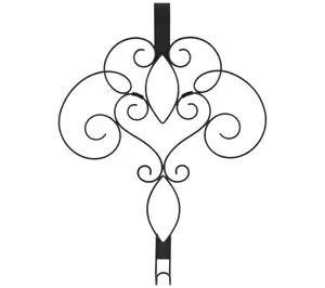 Haute Decor Scrollwork Wreath Hangerw/ Full Scoll
