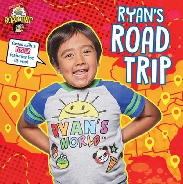 USED Book - Ryan's Road Trip [With Poster] by Kaji, Ryan (Paperback) - english