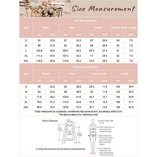 Ekouaer Women's two-piece set long sleeved pullover top with pockets wide leg pants casual set Pajama Loungewear Nightwear，Outfits for Daily, Downtown Girl Clothes. Fal Outfits, Christmas 2025 Trend, Fall & Winter Womenswear