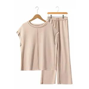 Two Piece Beige Set