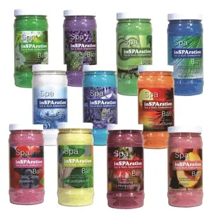 19oz inSPAration Rx Crystals – Epsom Salt for Hot Tub, Muscle Relaxing & Stress Relief Bath Salts, Spa Crystals for Hot Tubs
