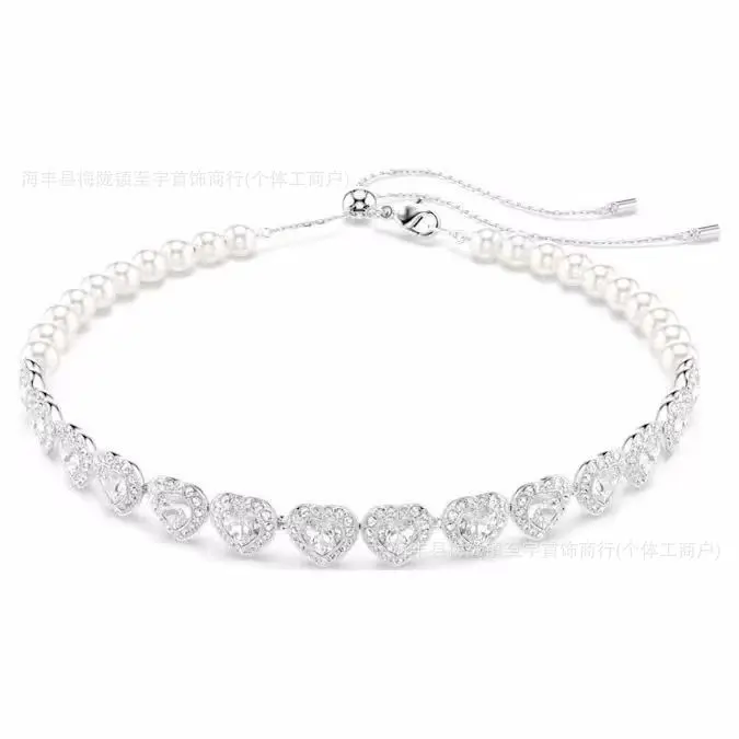 Love Pearl Roman Necklace