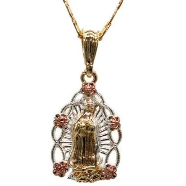 Our Lady of Guadalupe Necklace (24K Gold Filled)