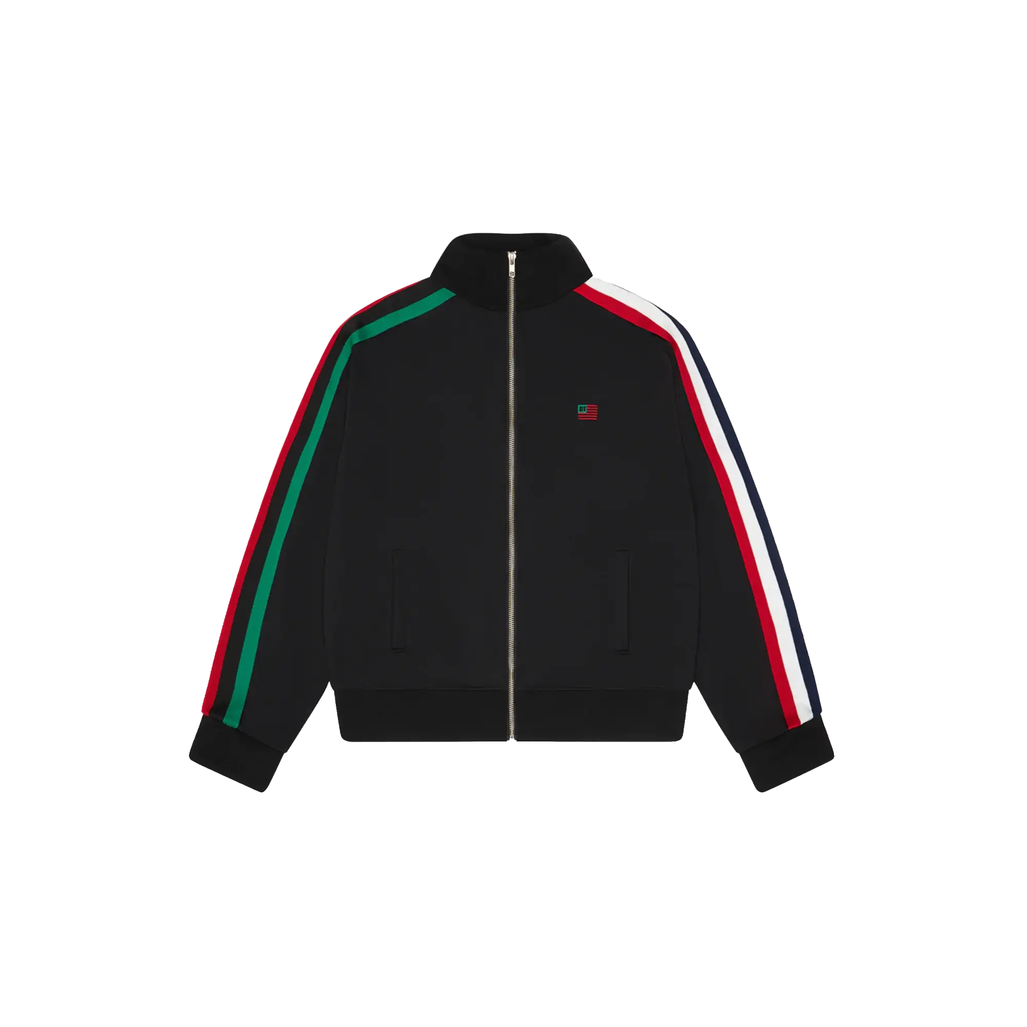 Star Track Black Zip Up FW25 Jacket "Black" DT580