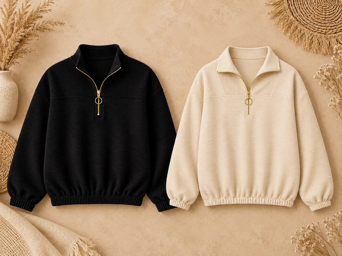 Muse Zip Pullover
