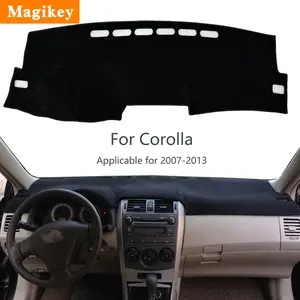 Magikey Suitable for Toyota Corolla 2007-2013 Dashboard Sunshade mat，2007 2008 2009 2010 2011 2012 2013 Dedicated Dashboard Sunshade cover, Light Blocking, Heat Insulation, and Light Blocking Mat, Anti-Reflective Car Interior Accessories