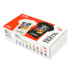 Rosa Talent STYLE Textile Acrylic Paint Set 18 colors (0.68 oz)