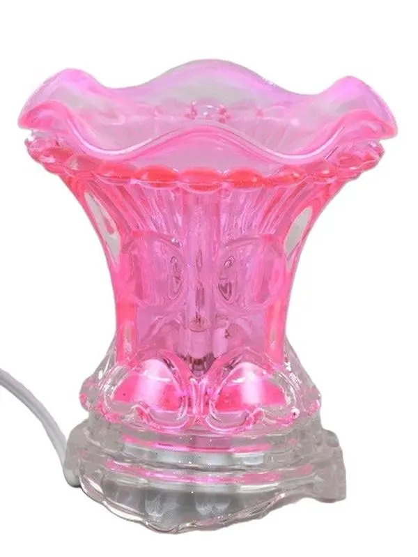 Pink Electric Fragrance Oil Warmer & Night Light with 3 Settings