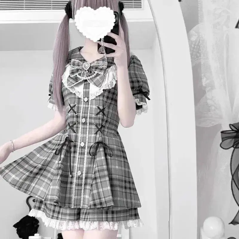 375 grey plaid