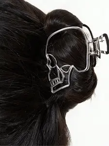Skull Claw Clips, Hair claws, Y2K Style, Suitable For Women Festival, Christmas, New Year And Daily Wear, Hair Clips, Non-Slip Hair Accessories, For Secure Hairstyles And Decorations, Christmas Gift, New Year Gift, Festival Gift