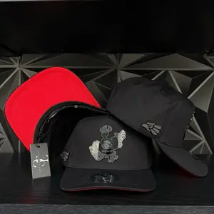 Jalisco México SnapBack Hat-Black/Red Cotton