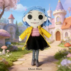 Coraline Spooky Mom Plush Doll New Caroline Squid Anime Festival Toy for Fans & Collectors Soft Plush Material Spooky Mom Design Ideal for Anime Lovers