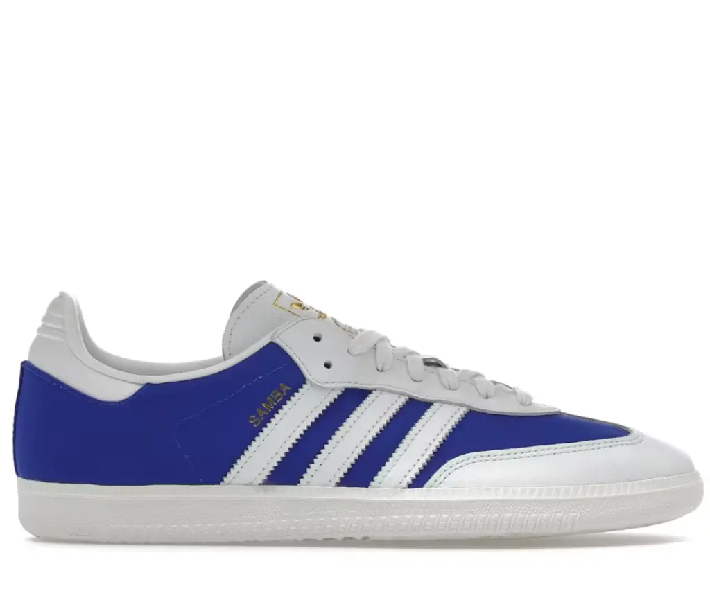 adidas Samba OG Crystal White Royal Blue