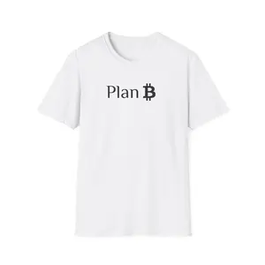 Bitcoin Shirt Plan B Crypto Unisex Softstyle T-Shirt