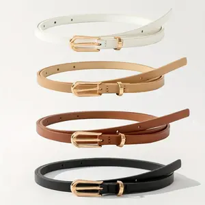 Women's Wide Waist Belt Set of 4, Adjustable Elastic, Suitable for Jeans Pants Dresses, Vintage Style, Soft Comfortable Gift, Trendy Belt