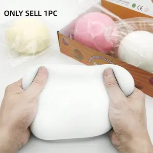 Extra Large Plush Mud Ball, Giant Stress Relief Squeeze Toy, Slow Rebound Squeeze Toy, Big Plush Mud Toy, Slippery Surprise Gift, Birthday/easter Gift