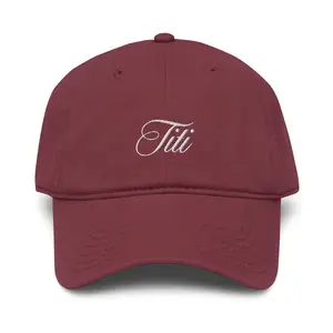 Maroon Titi Cap