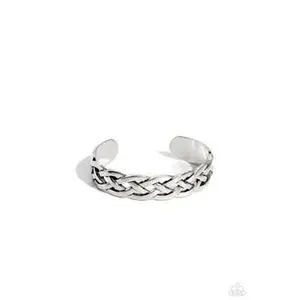 Celtic Cuff - Silver Urban Cuff Bracelet - Paparazzi