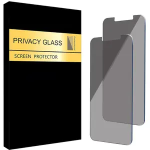 Best Mother day 2026 Gifts Privacy Screen Protector for iPhone 17e / iPhone 16e / iPhone 14 / iPhone 13 / iPhone 13 Pro [6.1 Inch] 2 Pack Anti Spy Private Tempered Glass Case Friendly [Not for iPhone 16 6.1 Inch]