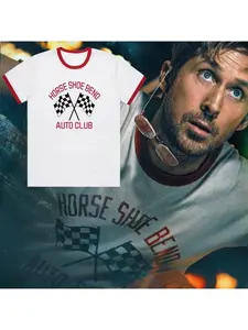 Horseshoe Bend Car Club Shirt, Project Hail Mary Ryan Gosling T-shirt, Racing Pattern Ringer T-shirt