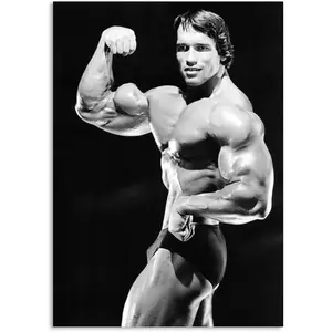 No Framed, Arnold Schwarzenegger Black and White