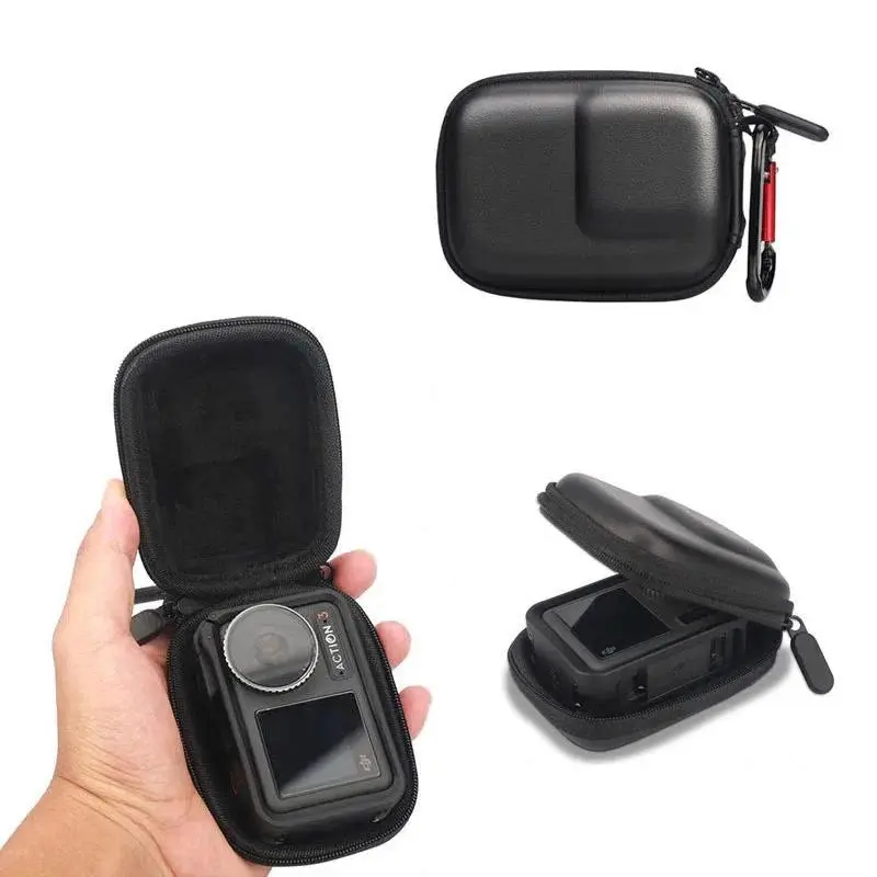 Portable Compact Mini Bag for DJI Osmo Action 6 5 Pro 3 4 GoPro 13 12 11 10 Insta360 Ace Pro Waterproof Storage Bag Protective Case