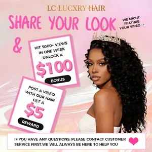 【Not For Sale】LC LUCXRY HAIR Customer show campaign