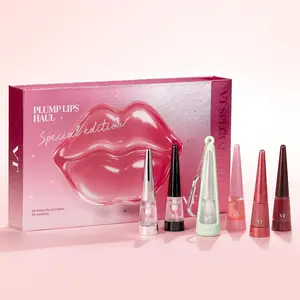 [VT Official] Special Edition Reedle Shot Lip Plumper Gift Kit + VT Reedle Shot Lip Plumper Key Chain, Stocking Stuffer, K-Beauty Spiculed Lip Plumper, Colored Lip Plumper