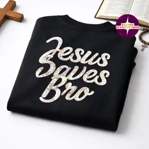 (Double side) Jesus Saves Bro youth and adult shirt, country boy clothes, toddler stuff for boys, western baby clothes