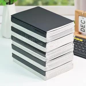 A5 Card Notebook Set, 5pcs/10pcs, 36 Sheets/72 Pages, Available in Lined, Blank, Grid Options, Ideal for Writing & Note-Taking, Travel Diary Notebook