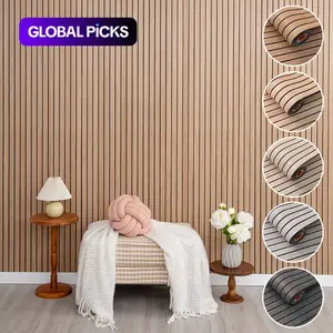 3D Wood Grain Stripe Wall Sticker Roll, 118.1x15.7 Inches, Thick Recessed Texture, Easy Cut and Stick, Peel And Stick Wallpaper Designs, Bedroom Living Room Decor #GLOBAL PICKS
