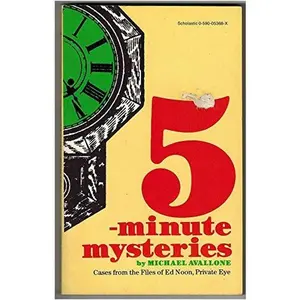 USED Book - Five-Minute Mysteries: Cases from the Files of Ed Noon, Private Eye by Michael Avallone (Unknown) - english