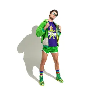 A Leading Role x Teletubbies Premium Adult Dipsy Zip Up Hoodie