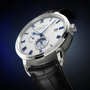 BORMAN Longteng Four Seas Men's Mechanical WatchFully Automatic Waterproof Multifunctional Haze BlueLimited Edition Year of the Dragon