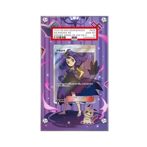 [Display Case]Pokemon Acerola 142/147 Burning Shadows - Extended Art Pokemon "PSA" Graded Card Display Case