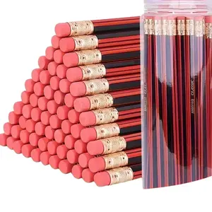 Hb Pencils with Erasers, Set of 10/30/50 Pieces, Ideal for Students Homework Drawing Office Work Record Keeping Essential Daily Writing Tool