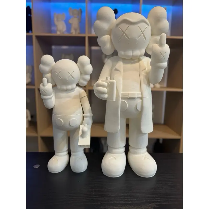 3D printed Rick & M 2-Ft Tall Painted Movable Decorative Figurine, Home Decor Ornaments, Indoor Statue for Home Supplies Display assembly required