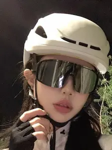 Color-changing day and night cycling glasses, oversized frame mercury sunglasses, outdoor riding, mountaineering, windproof night riding goggles