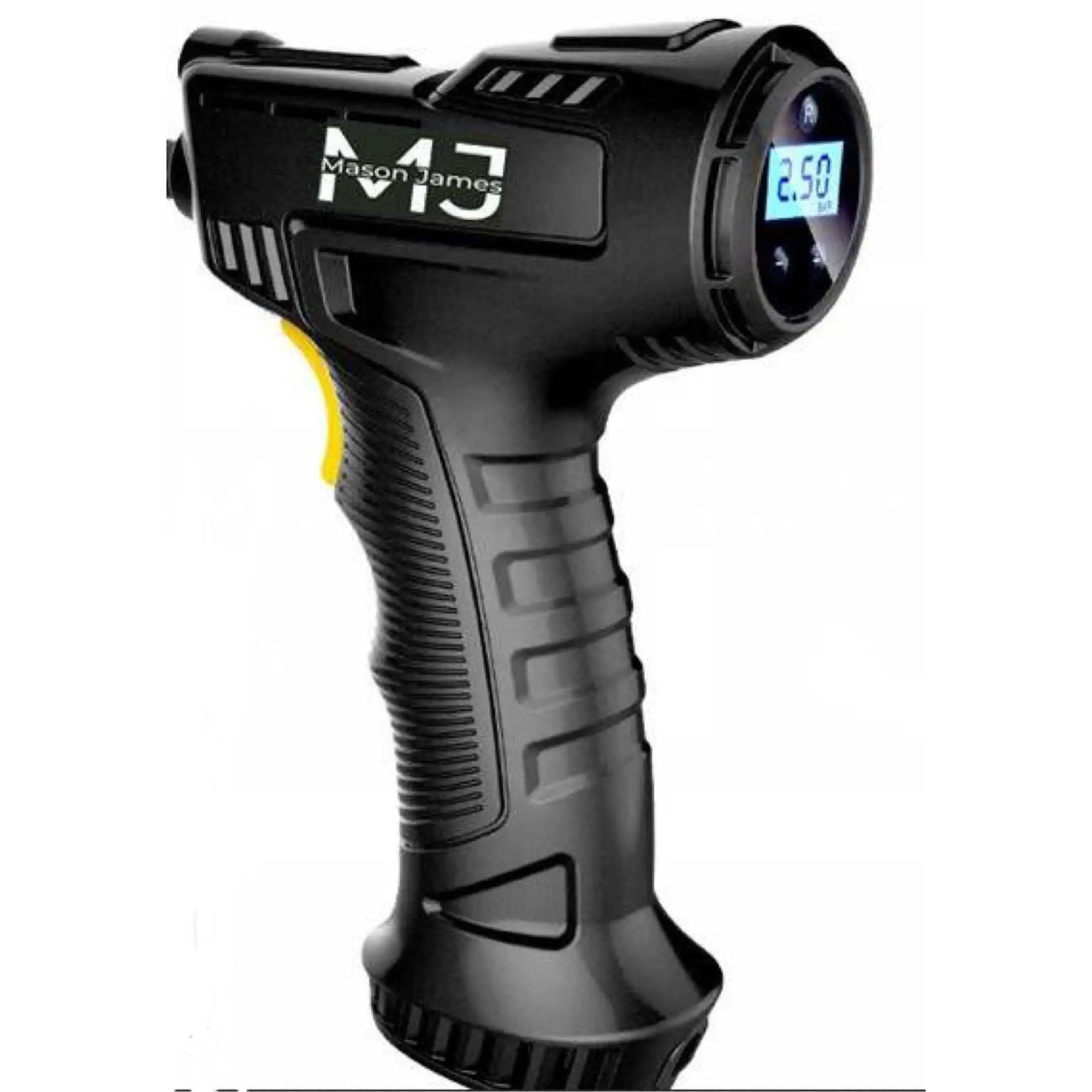 Recharge, Programmable, Air Pump with built in gauge, light, and adapters