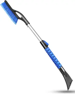 Clear Snow Fast with This Car Snow Brush ️ Easy Ice Scraping & Snow Removal in Seconds