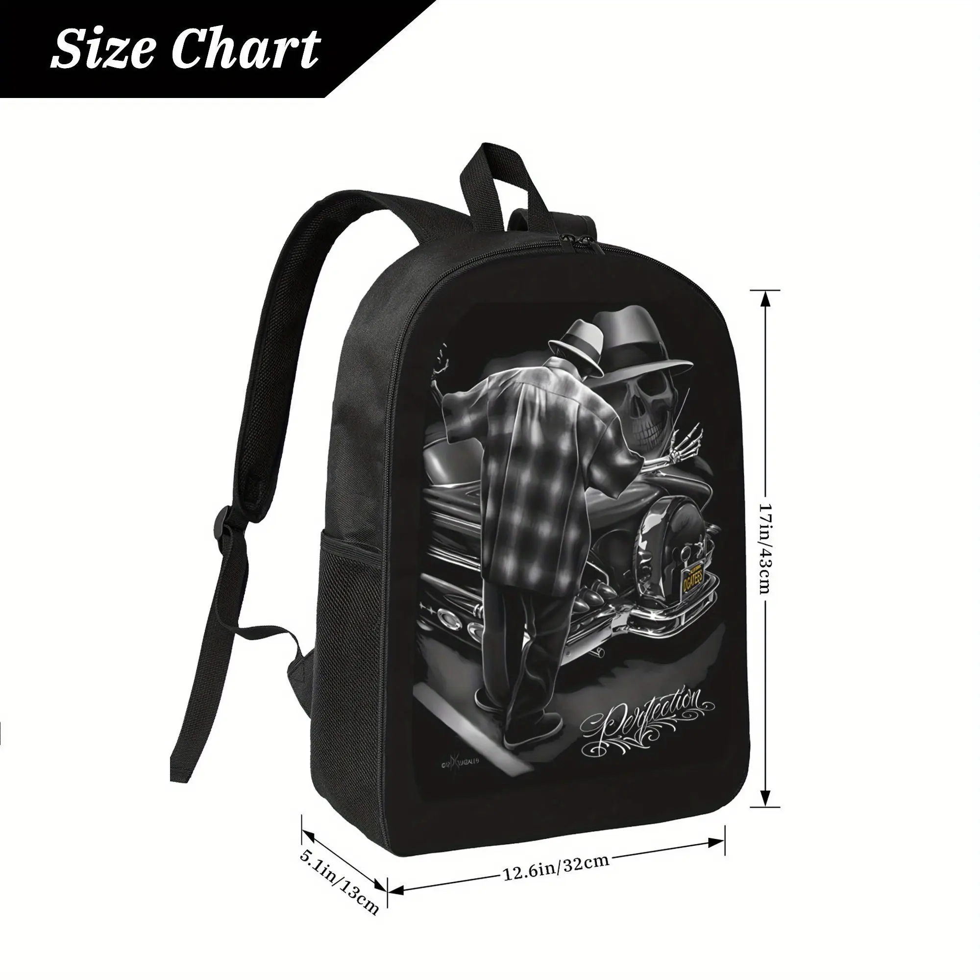 Lowrider Cholo Vintage Mexican Aztec-Inspired Backpack 