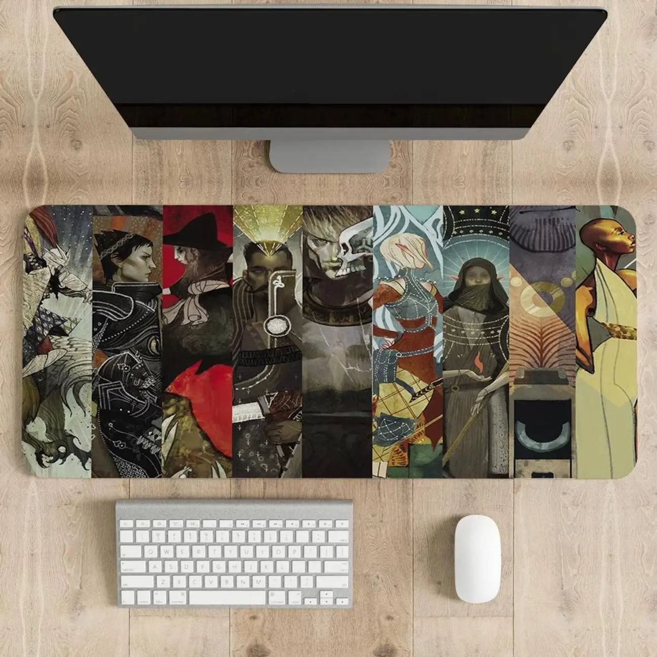Dragon Age Gaming Mouse Pad: Personalized Anime Desk Mat