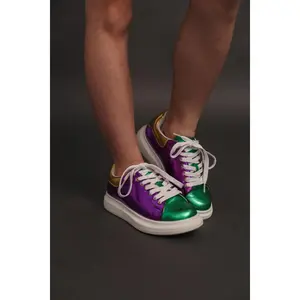 Mardi Gras Metallic Sneaker