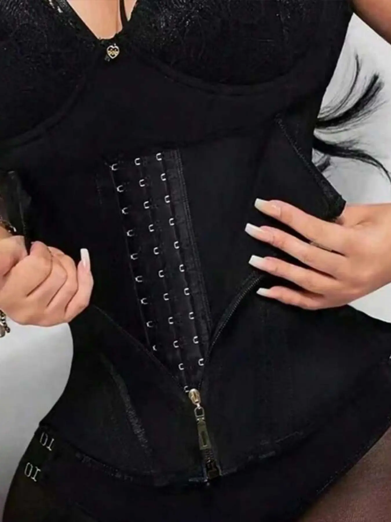 1 Count Women's High Waist Shaping Waist Cincher, Fajas, Zipper & Hook Eye Closure Tummy Control Waist Trainer, Solid Color Skin Friendly Compression Supportive Shapewear Belt, Perfect for Sports, Daily Wear & Outfit Matching