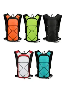 Unisex Sporty Multifunctional Travel Backpack, Outdoor Sports Bag with Reflective Strip, Ideal for Cycling Running Hiking, Outdoor Sports Gear