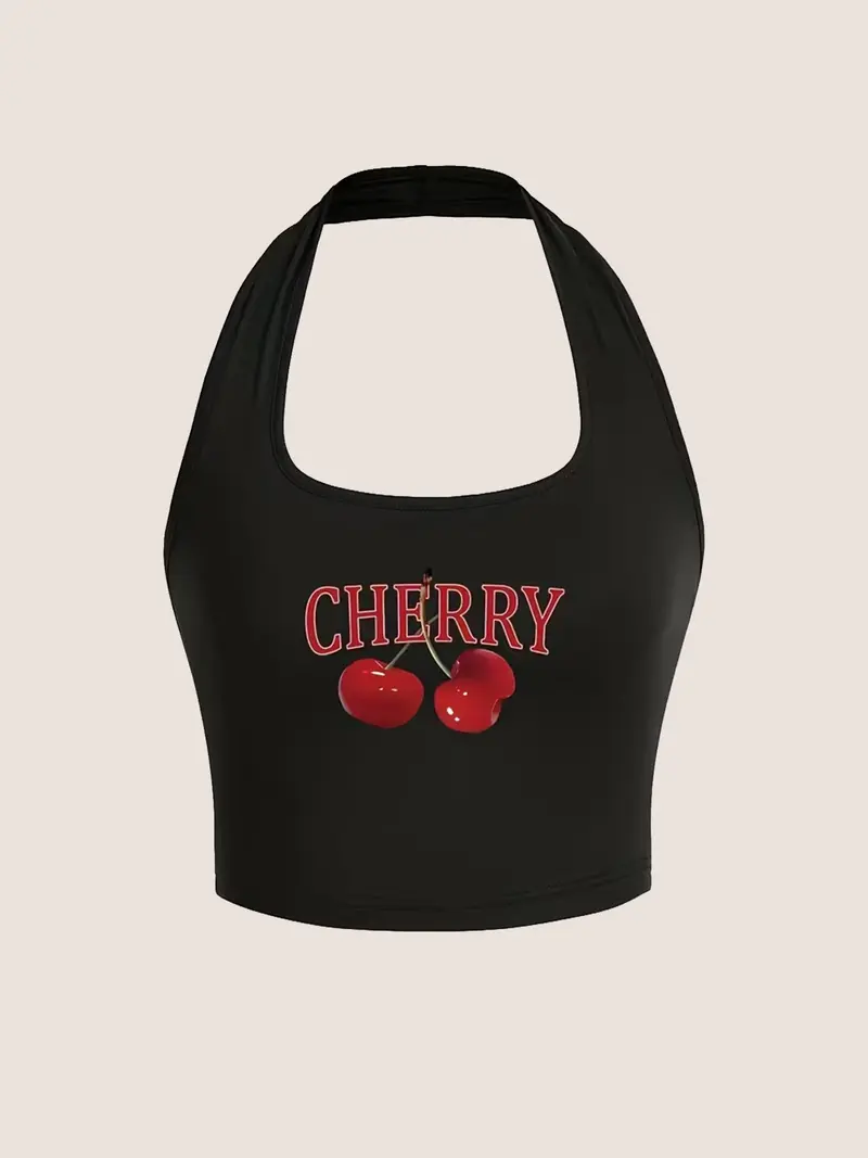 cherry tank top - TikTok Shop