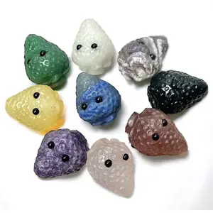 C31- Natural Strawberry Crystal Buddies