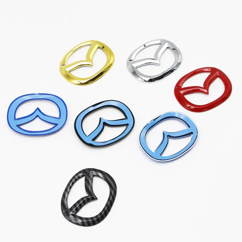 Mazda Steering Wheel Logo Decoration, Center Panel Accessories