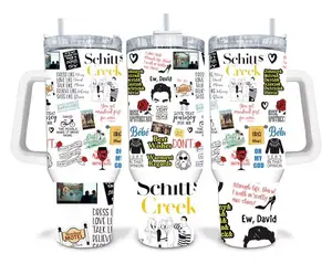 Schittsss Creek 40OZ Tumbler, Gift For Fans